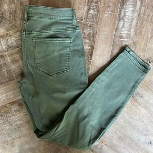 Maurices - Olive Green Skinny Jeggings - Medium - like new